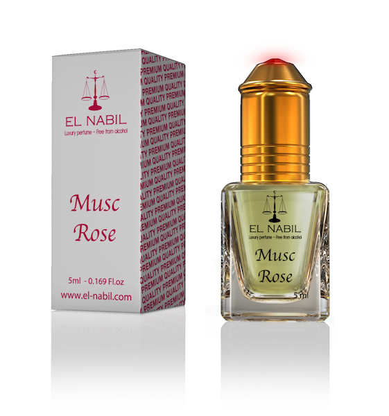 Parfum Voiture Musc Rose 5ml - Karamat Collection 